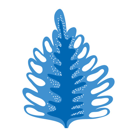 leaf plant isolated icon vector illustration designのイラスト素材