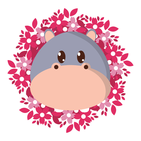 cute animal cartoonのイラスト素材