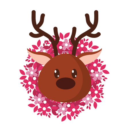 cute animal cartoonのイラスト素材