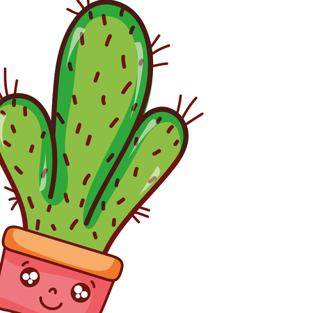 nature plant cartoon vector illustration graphic designのイラスト素材