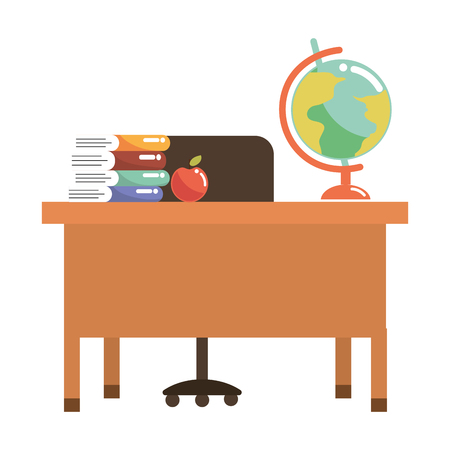 school study element cartoon vector illustration graphic designのイラスト素材