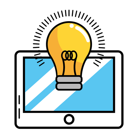 technoogy computing computer screen cartoon vector illustration graphic designのイラスト素材