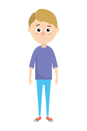 cute child cartoon vector illustration graphic designのイラスト素材