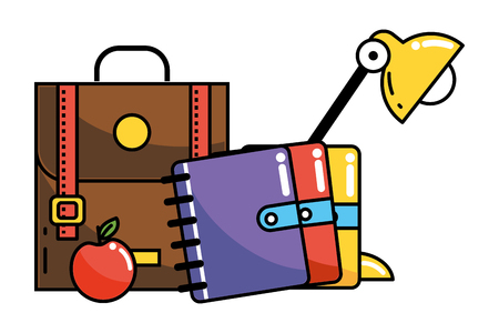 school study element cartoon vector illustration graphic designのイラスト素材
