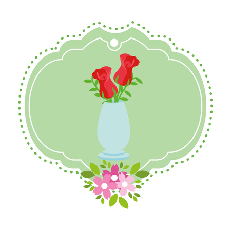 valentines day heart cartoon vector illustration graphic designのイラスト素材