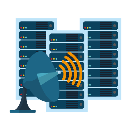 technology computing cartoon vector illustration graphic designのイラスト素材