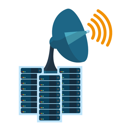 technology computing cartoon vector illustration graphic designのイラスト素材