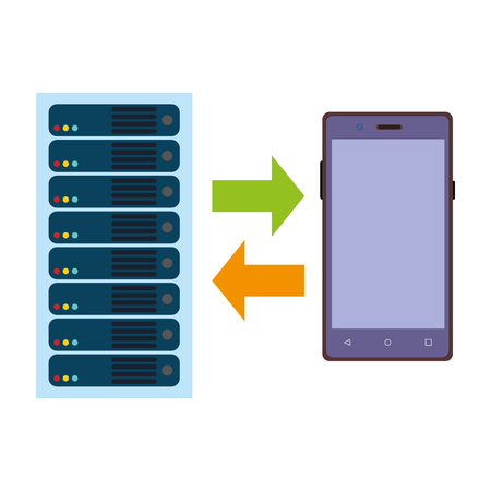 technology computing cartoon vector illustration graphic designのイラスト素材