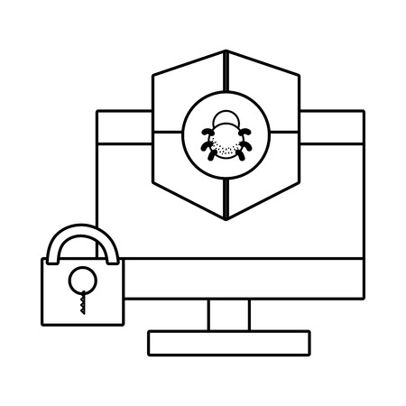 technology computing cartoon vector illustration graphic designのイラスト素材