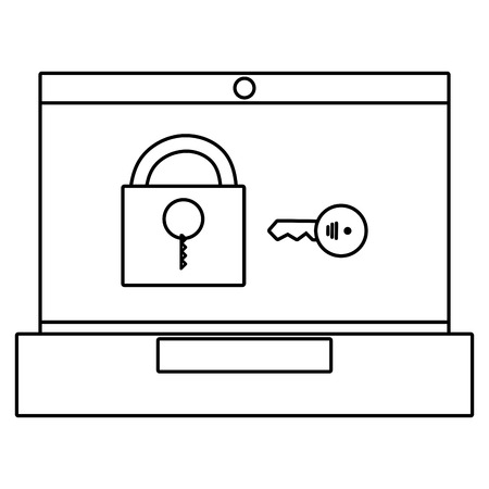 technology computing cartoon vector illustration graphic designのイラスト素材