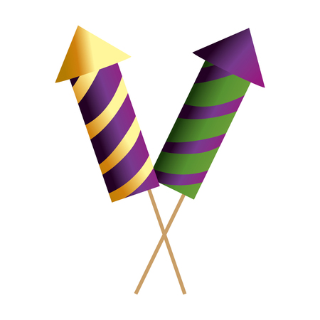 gunpowder fire cartoon vector illustration graphic designのイラスト素材