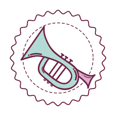 music instrument cartoon vector illustration graphic designのイラスト素材