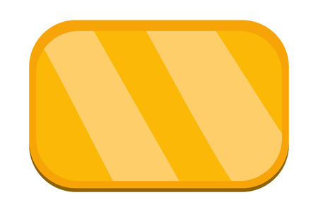 yellow sign frameのイラスト素材
