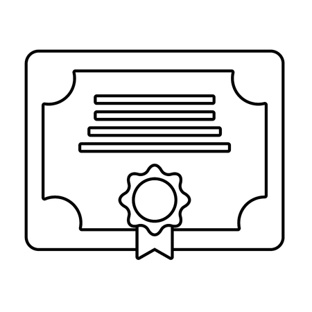 diploma isolated icon vector illustration graphic designのイラスト素材