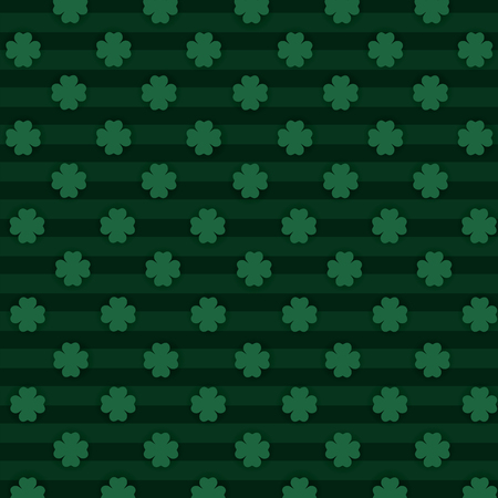clovers plants with lines textures background vector illustrationのイラスト素材