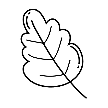 ecology leaf plant icon vector illustration designのイラスト素材