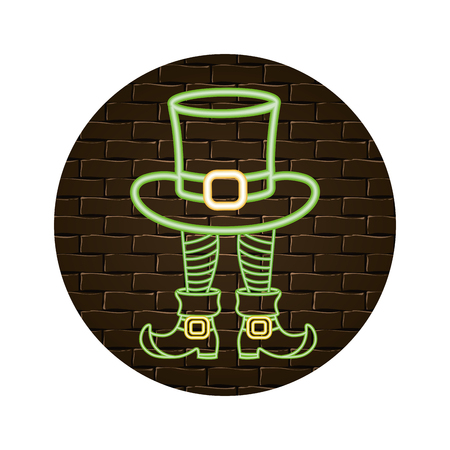 st patricks day cartoon vector illustration graphic designのイラスト素材
