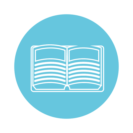 study element book cartoon vector illustration graphic designのイラスト素材