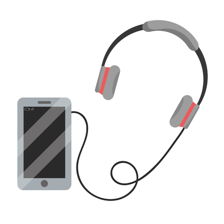 technology smartphone cartoon vector illustration graphic designのイラスト素材