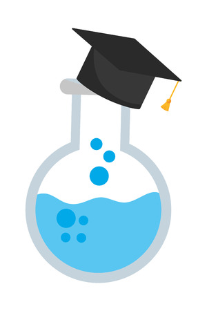 study elements cartoon vector illustration graphic designのイラスト素材
