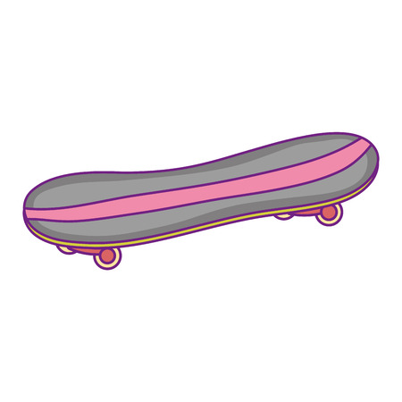 skate board isolated iconのイラスト素材