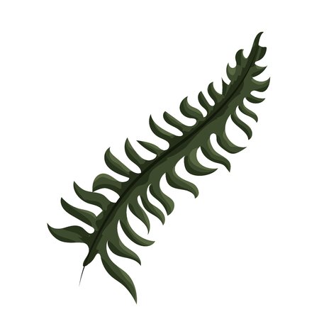 nature leaves bouquet isolated vector illustration graphic designのイラスト素材