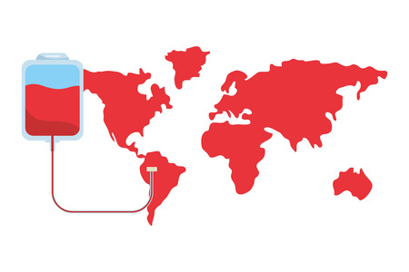 world saving cartoonのイラスト素材