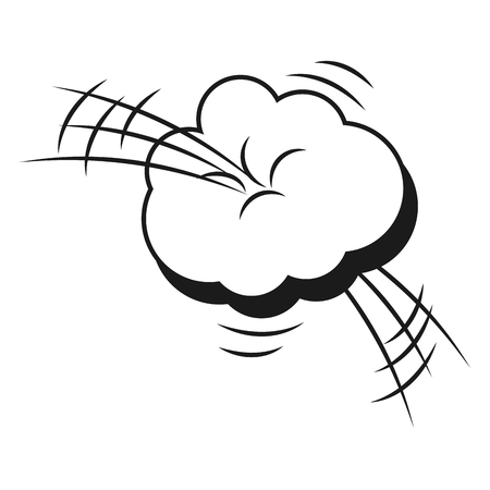 comic speech bubble cartoonのイラスト素材