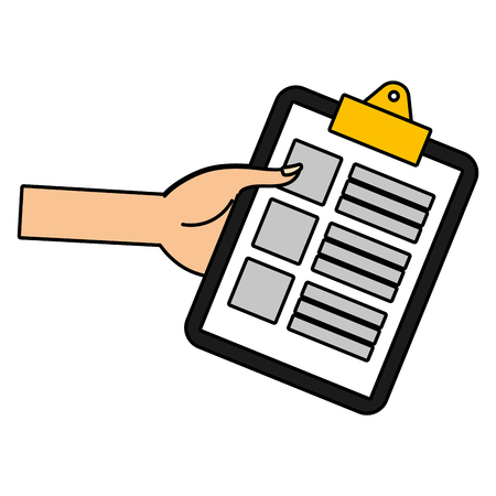 documents folder cartoonのイラスト素材