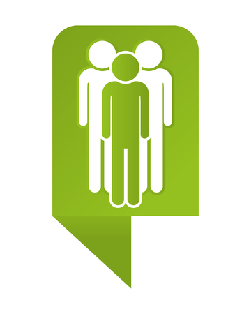Men pictogram cartoonのイラスト素材