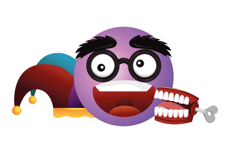 April fools day cartoonのイラスト素材