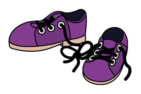 Shoes clothing cartoonのイラスト素材