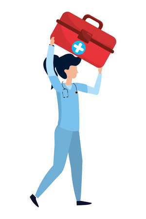 Healthcare medical cartoonのイラスト素材