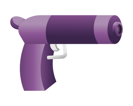 Toy gun cartoonのイラスト素材