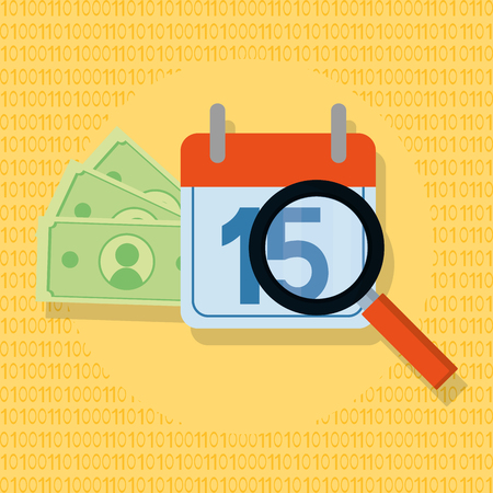 personal finance cartoonのイラスト素材