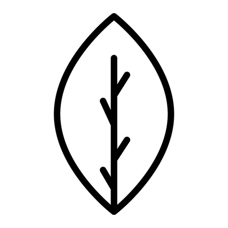 leaf plant ecology icon vector illustration designのイラスト素材