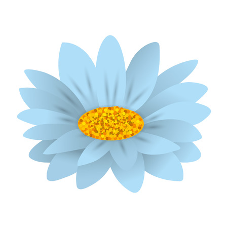floral tropical cartoonのイラスト素材