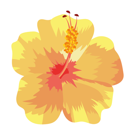 nature flower cartoon vector illustration graphic designのイラスト素材