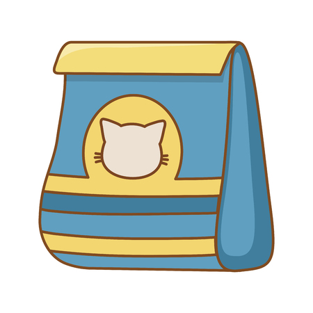 pet animal accessory cartoonのイラスト素材
