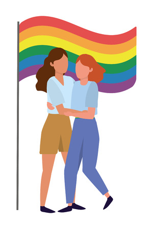 homosexual proud cartoonのイラスト素材