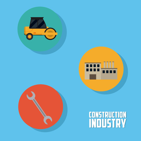 Set of construction iconsのイラスト素材