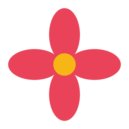 mexican decorative flower iconのイラスト素材