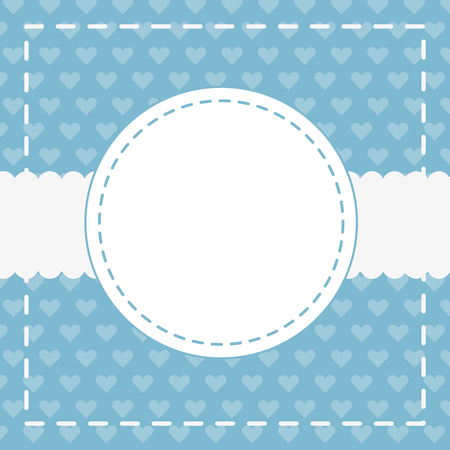 cute pattern hearts background cartoon vector illustration graphic designのイラスト素材