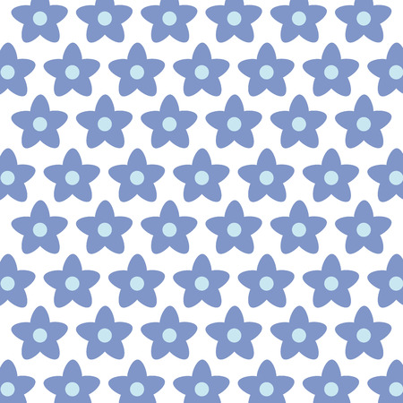 beautiful flowers decorative pattern vector illustration designのイラスト素材