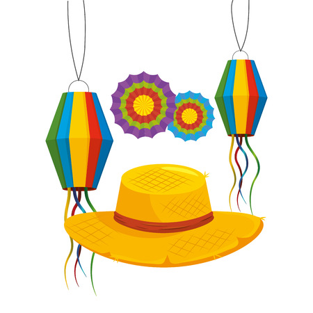 festa junina cartoonのイラスト素材