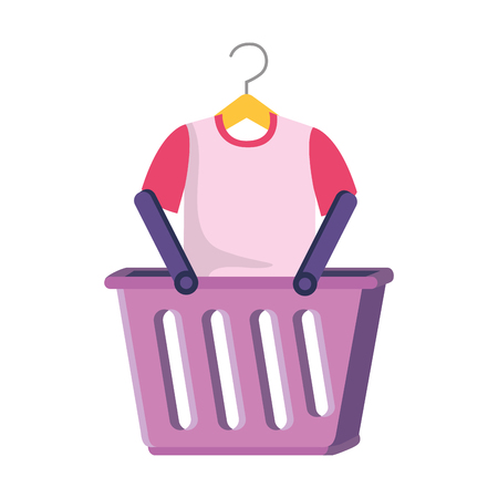 Shopping basket designのイラスト素材