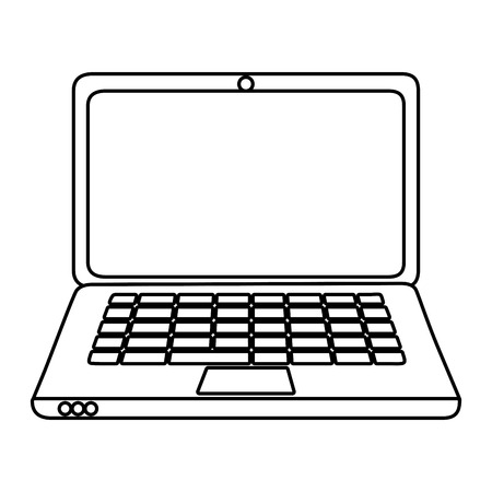 Laptop icon designのイラスト素材