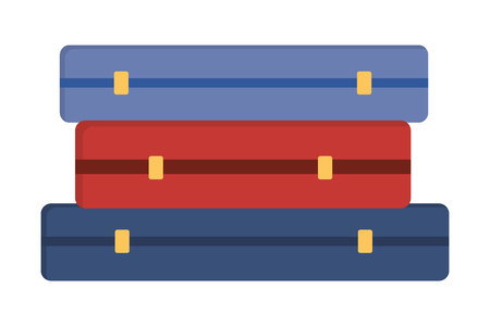 Suitcase and travel designのイラスト素材