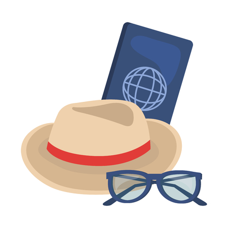 Travel icon set designのイラスト素材