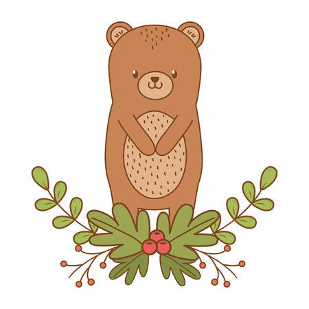 Bear cartoon designのイラスト素材